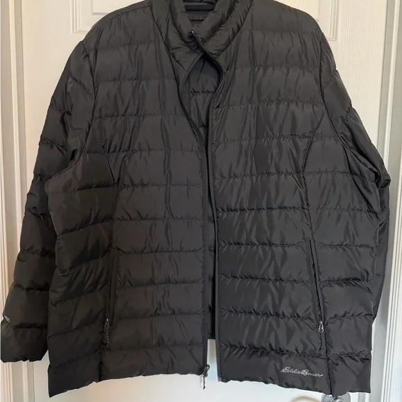 Eddie Bauer EB650 Dark Puffer Coat - Picture 1 of 6